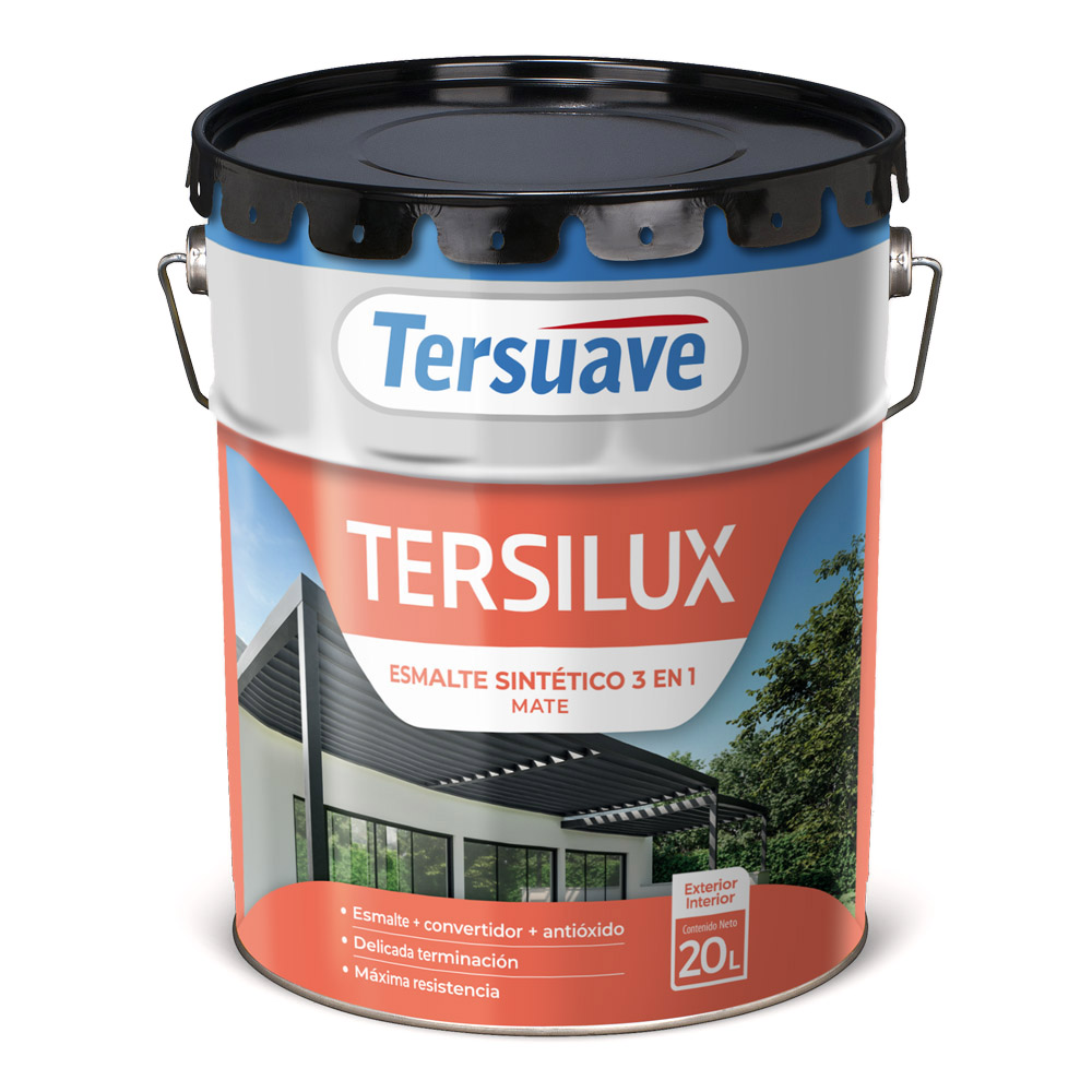 Sintetico Mate Tersuave Negro 20 L