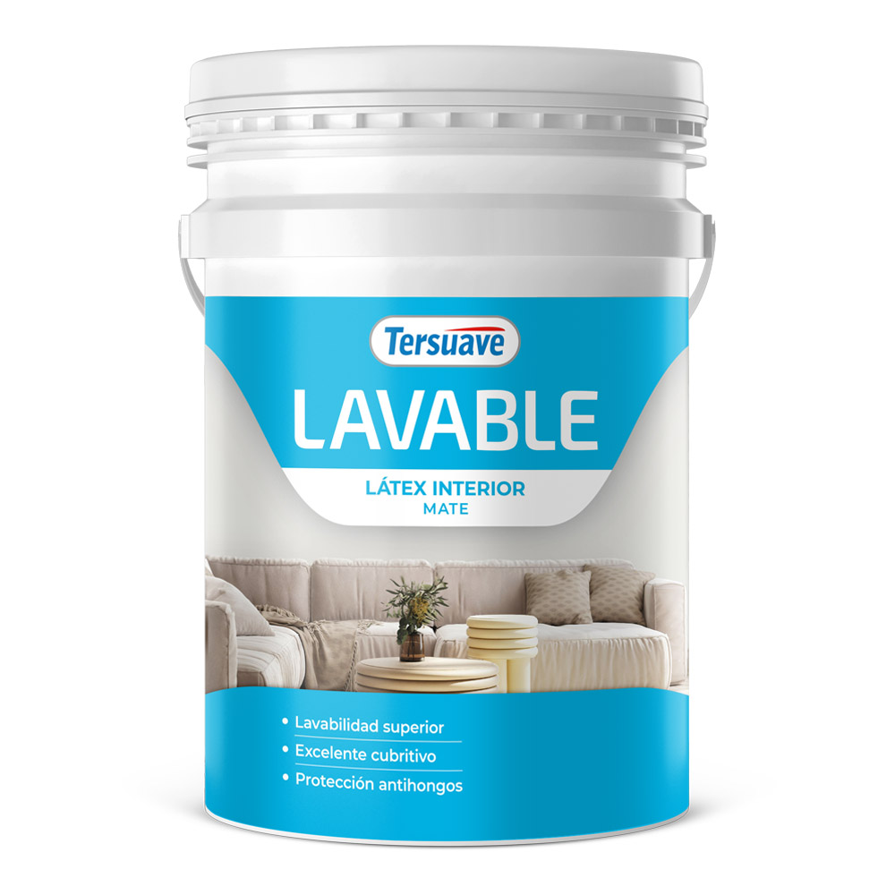 Lavable Latex Interior Tersuave Blanco Mate 20 L