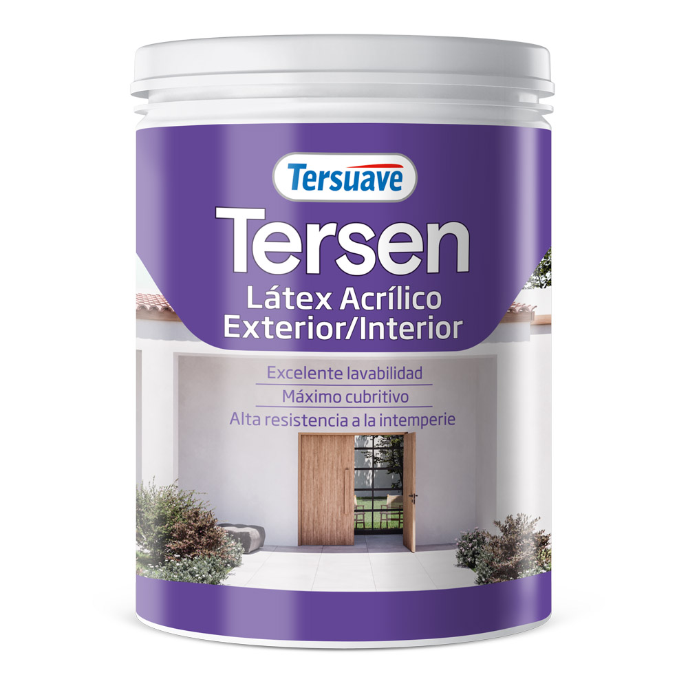 Latex Exterior-Interior Tersen Blanco 1 L