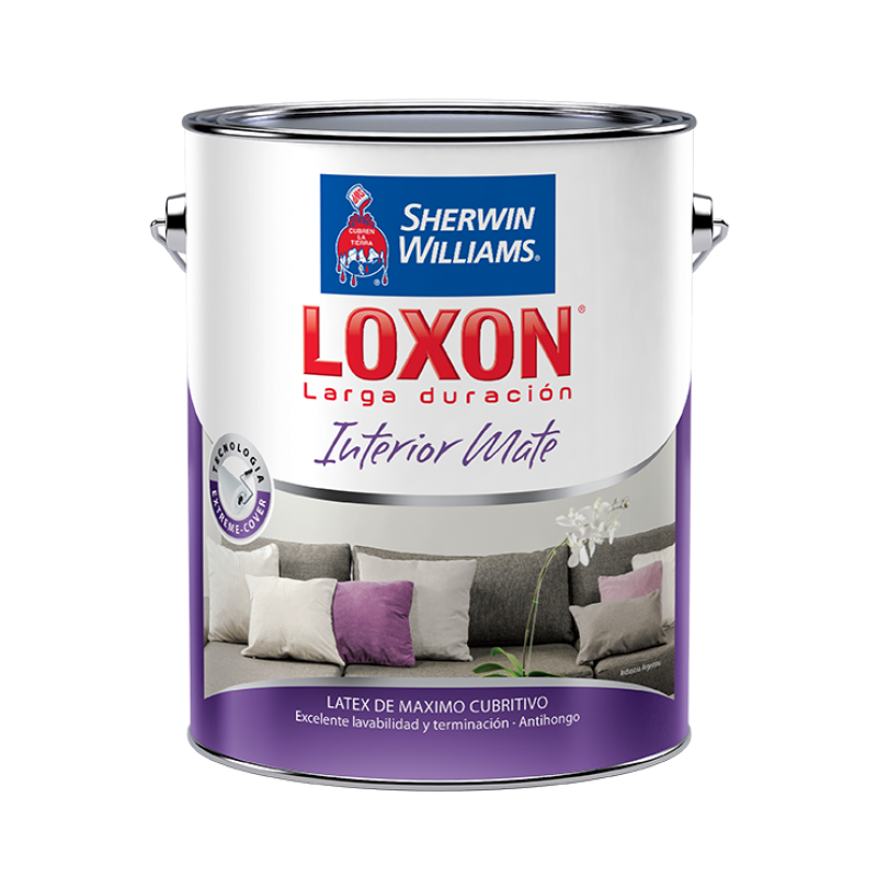 Loxon Interior Blanco Mate 4 L
