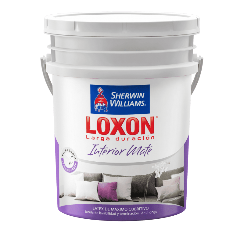 Loxon Interior Blanco Mate 20 L