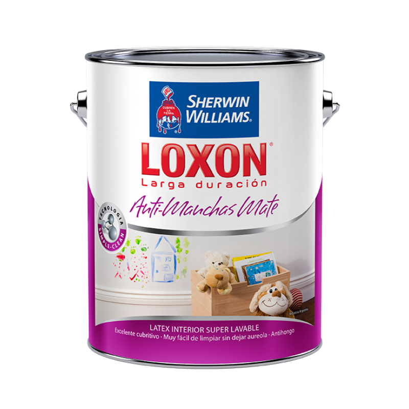 Loxon Interior Antimanchas Blanco Mate 10 L