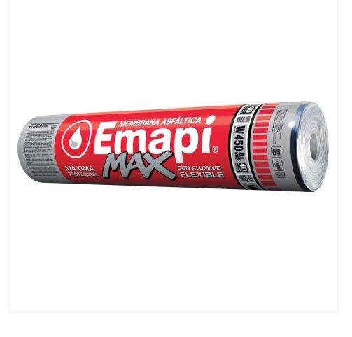 Membrana Asfaltica Emapi Con Aluminio 40 K