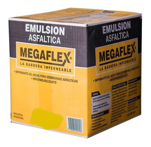Emulsion Asfaltica en Balde 4 Kilos