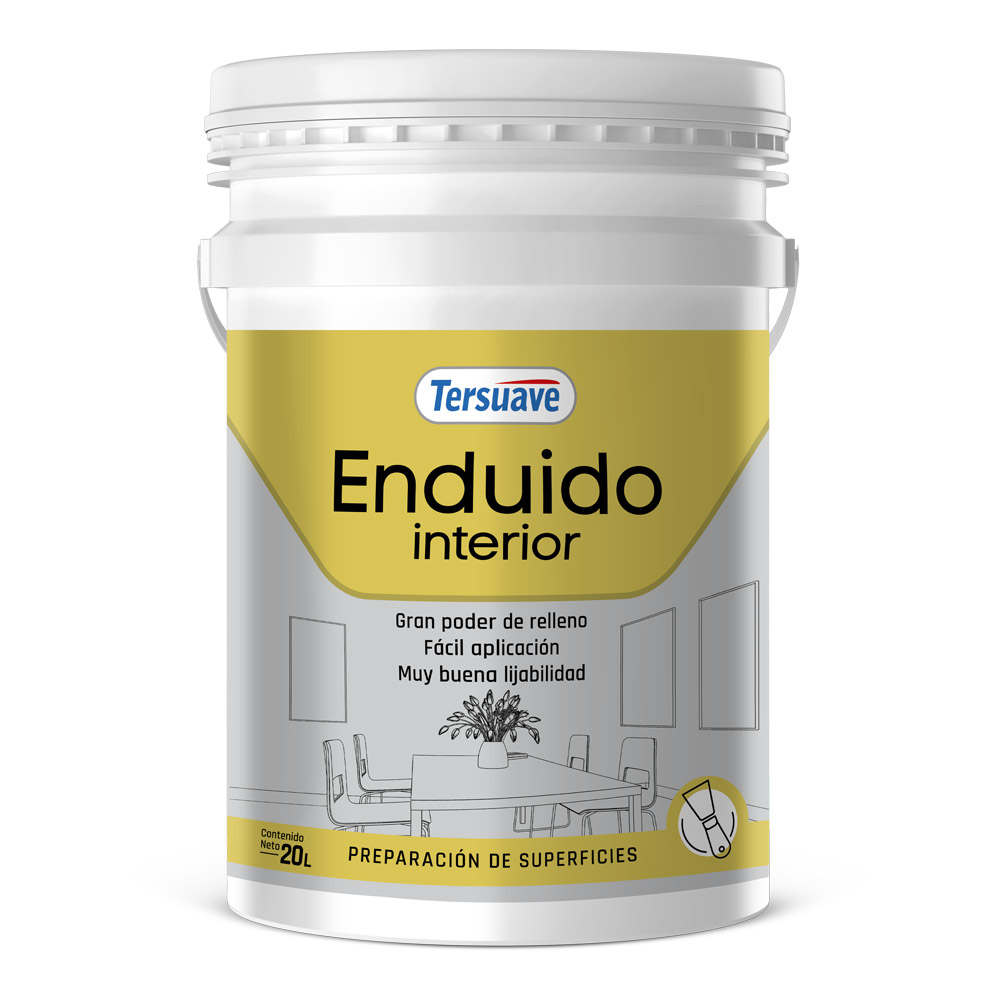 Enduido Plástico Interior 20 L Tersuave