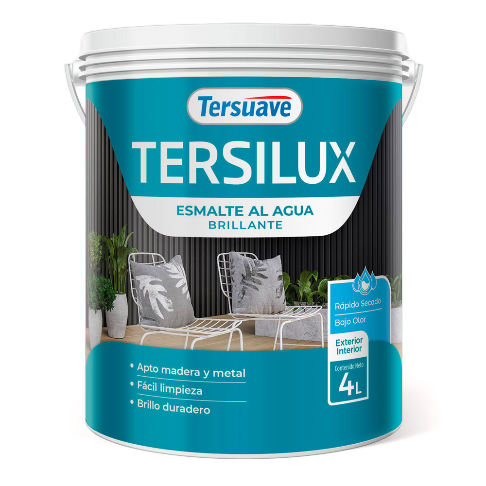 Esmalte Acuoso Blanco Brillante 4 L