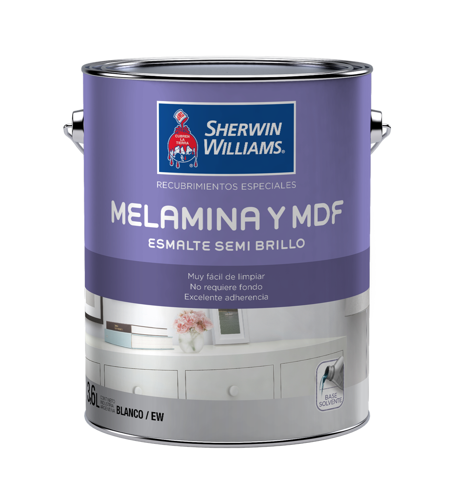 Melamina  y MDF Sherwin Williams 1 L