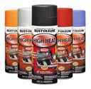 [248904] Aerosol Automotive Alta Temperatura 340 Gr Rust Oleum (Aluminio)