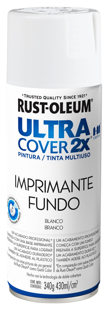 Aerosol Ultra Cover Imprimación Mate 340 G Rust Oleum