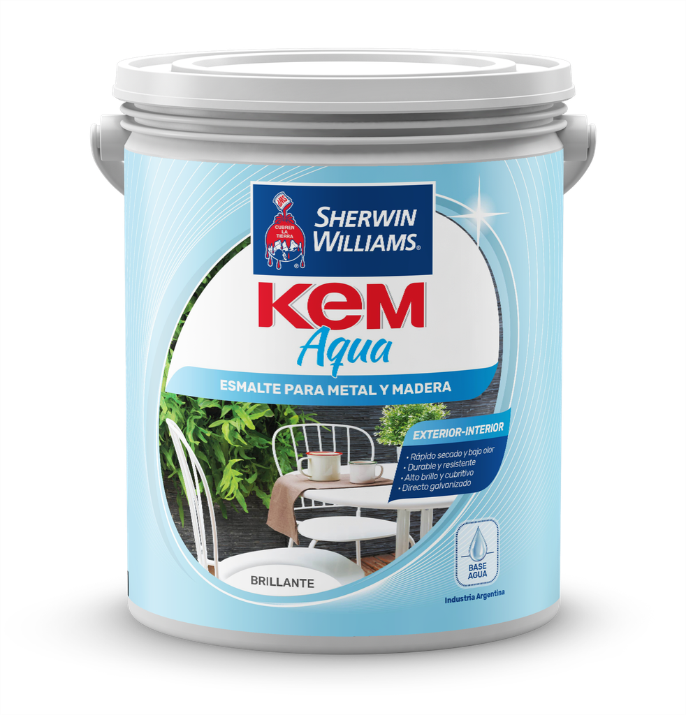 Esmalte Kem Aqua Blanco 1 L