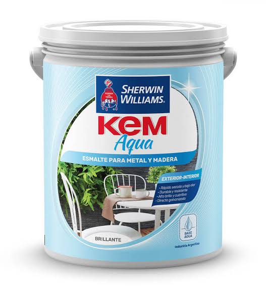 Esmalte Kem Aqua Blanco 4 L