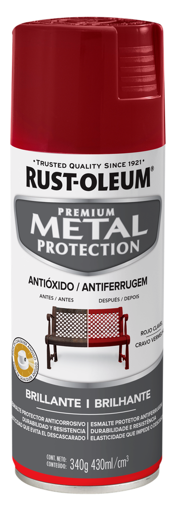 Aerosol Metal Protection Antióxido Rojo 340 G Rust Oleum