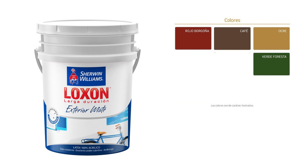 Loxon Exterior Colores2 20 L