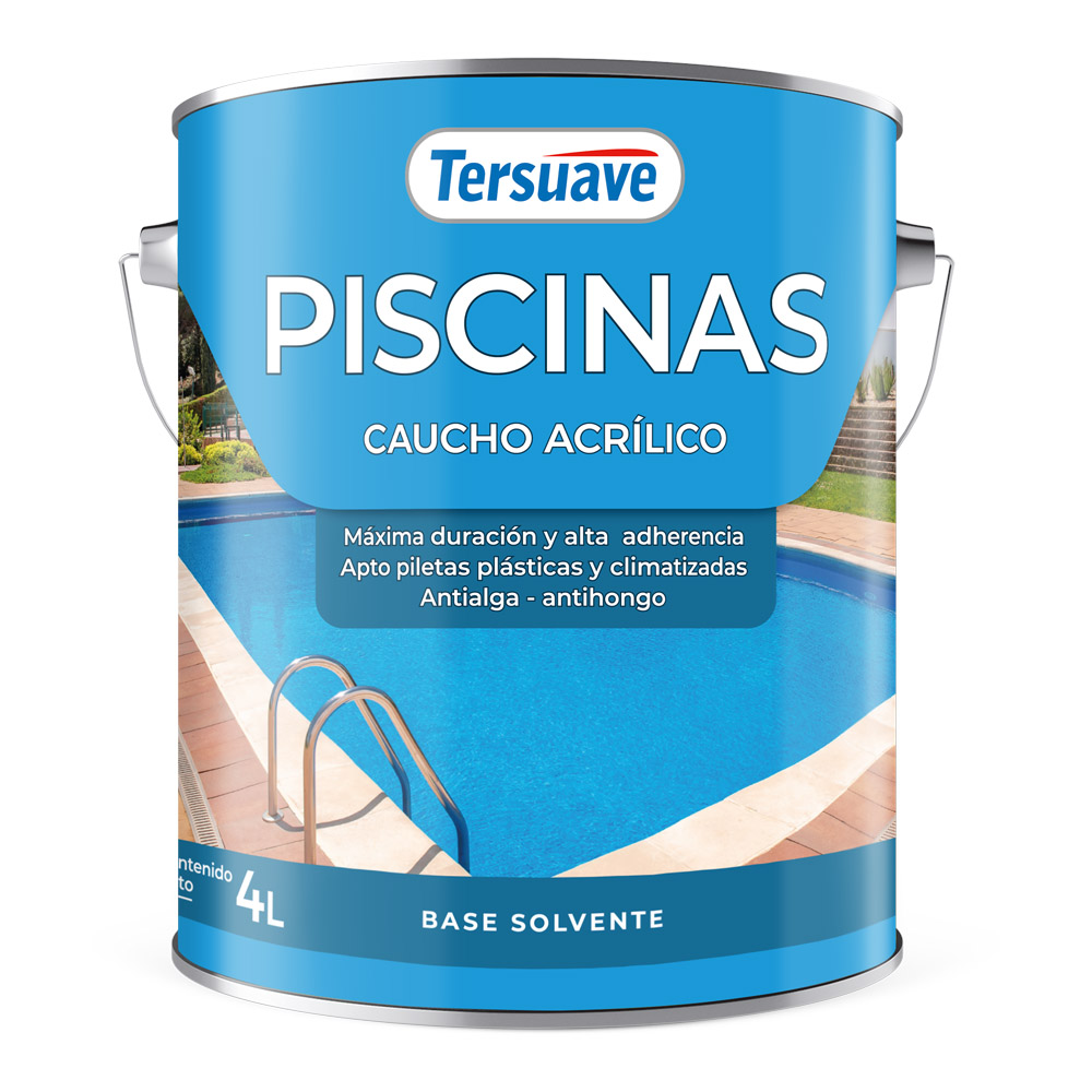 Pileta Caucho Tersuave Color 4 L