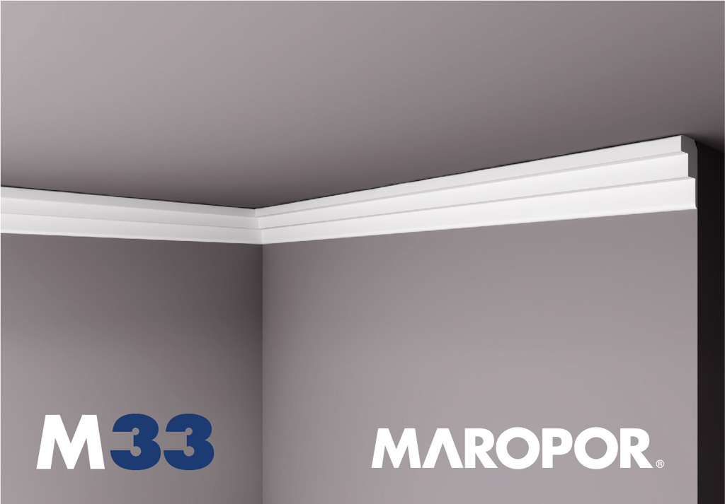 Moldura Maropor M33 x 2 MT