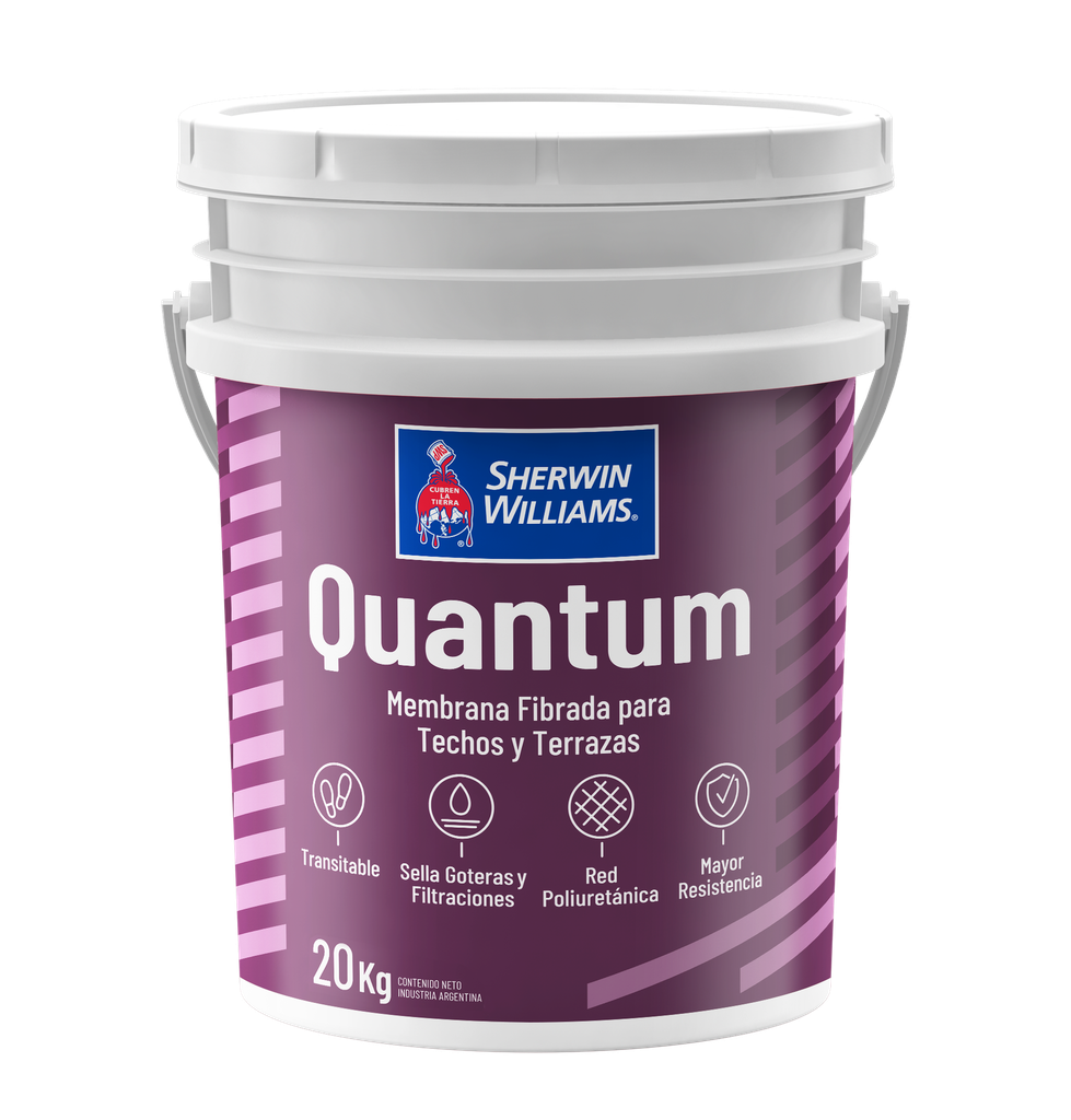 Membrana Liquida Fibrada Quantum Blanco 20 KG