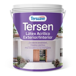 [7798018385075] Latex Exterior-Interior Acrilico Blanco 4 L