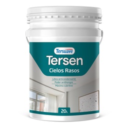 [7798018385242] Latex Cielorrasos Tersen Blanco Mate 20 L
