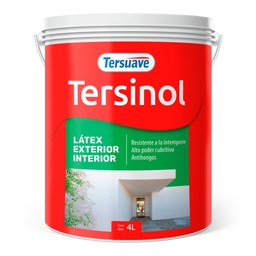 [7798018387758] Latex Exterior-Interior Tersinol Blanco 4 L