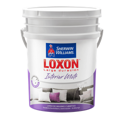 [12433] Loxon Interior Blanco Mate 20 L