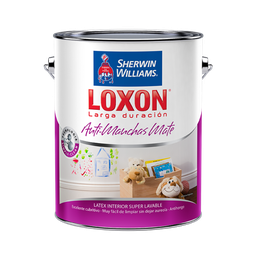 [12436] Loxon Interior Antimanchas Blanco Mate 10 L