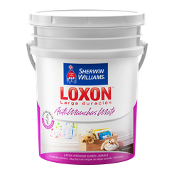 [12437] Loxon Interior Antimanchas Blanco Mate 20 L
