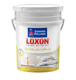 [12445] Loxon Interior Antimanchas Blanco Satinado 20 L