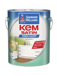 [SWKSDA05BLA] Sintético Satinado Doble Acción Kem Satin Blanco 0.5 L