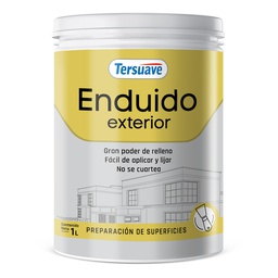 [TEE1] Enduido Plástico Exterior 1 L Tersuave