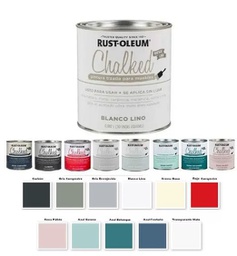 [350483] Chalked Rust Oleum Pintura a la Tiza 0.88 L