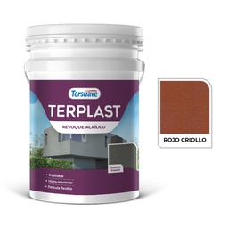 [10509] Terplast Revoque Acrilico Rojo Criollo 25 KG