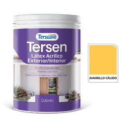 [9355] Latex Exterior-Interior Tersen Amarillo Calido 1 L