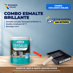 Combo Esmalte Acuoso Brillante
